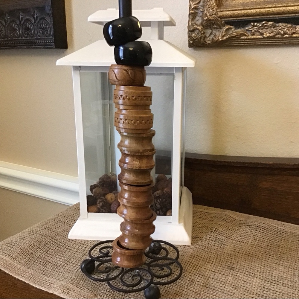 13 Vintage Wood Napkin Holders